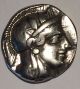 Attica Athens Tetradrachm Around 300 Bc Ancient Silver Coin Owl & Athena Coins: Ancient photo 5