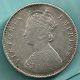 British India - 1899 - Victoria Empress - Half Rupee - Rarest Silver Coin India photo 1