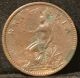 Colonial Coin 1806 Great Britain Copper Antique Penny King George Britannia Half Penny photo 4