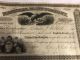 1858 National Paint Company Stock Certificate No.  90 500 Shares Jersey Eagle Stocks & Bonds, Scripophily photo 2
