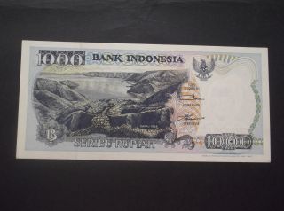 1992 1000 Rupiah Indonesia Currency Unc Banknote Note Money Bank Bill Cash Asia photo