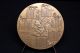 Flor.  Bronze French Art Medal Calendar By Oshio 95mm 283 Gr Rabbit 1997 Exonumia photo 1