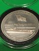 1983 Grand Coulee Damn Columbia Basin Project 1 Troy Oz.  999 Fine Silver Round Silver photo 9