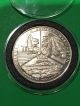 1983 Grand Coulee Damn Columbia Basin Project 1 Troy Oz.  999 Fine Silver Round Silver photo 4