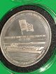 1983 Grand Coulee Damn Columbia Basin Project 1 Troy Oz.  999 Fine Silver Round Silver photo 7