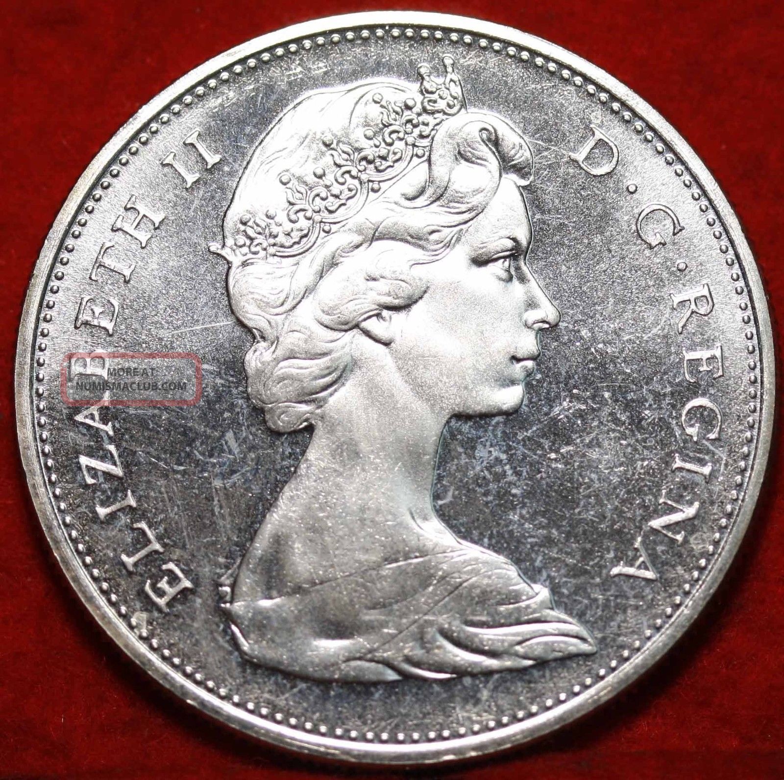 Uncirculated 1965 Silver Canada $1 Dollar Foreign Coin S/h Coins: Canada photo