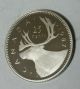 1987 Canada 25 Cents Proof Ultra Heavy Cameo Quarter. Coins: Canada photo 2