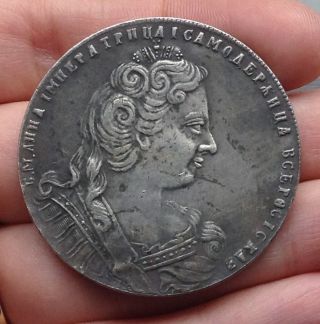 1 Ruble 1730 Russian Empire photo