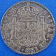 1794 Mexico 8 Reales Silver Coin Carolus Iiii Dei Gratia Colonial (up to 1821) photo 1