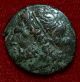 Ancient Roman Coin Syracuse Hieron Ii Punic Wars Poseidon Trident Bronze Coins: Ancient photo 2