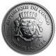 2016 1 Oz Congo Silver Silverback Gorilla Coin (bu) - Sku 0484 Silver photo 1