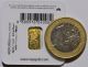 0.  10 Gram 24k 999.  9/1000 Pure Solid Gold Nzp Bullion Lbma & Serial Number Gold photo 2
