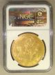 1906 Romania 40th Anniversary Of Reign Gold 50 Lei Ngc Ms61 Coins: World photo 1