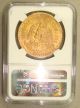 1923 Mexico Gold 50 Pesos Ngc Ms64 Coins: World photo 1
