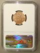 1892a French Protectorate,  Tunisia Gold 20 Francs Ngc Au58 Coins: World photo 1