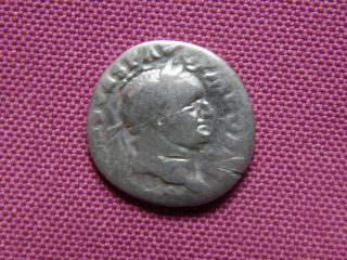 Vespasian,  Rome,  Ar Denarius,  72 - 73 Ad,  Sacrificial Implements,  Ric 356 photo