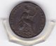 Early Queen Victoria 1839 Farthing (1/4d) British Coin UK (Great Britain) photo 1