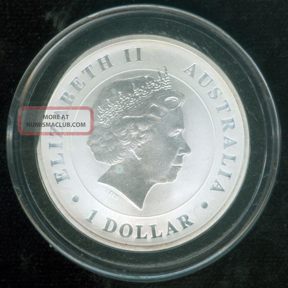 2014 1oz.  999 Fine Silver Australian Saltwater Crocodile Coin (1721128) Australia photo