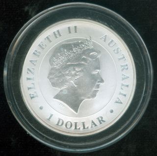 2014 1oz.  999 Fine Silver Australian Saltwater Crocodile Coin (1721128) photo