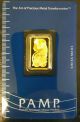 Pamp Suisse And Maple Leaf Gold 5gs,  2.  5gms And 1/10th Oz For Maple Gold photo 1