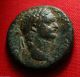 Domitian Rare Ae25 83 Ad Judea Capta Athena Caesarea Samaria Roman Empire Coin Coins: Ancient photo 1