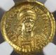 Gold Solidus Ad402 - 450 Theodosius Ii Ms Mintstate Uncirculated Ngc Luster Coins: World photo 1