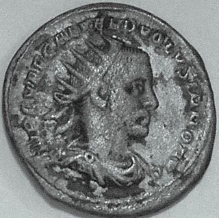 Roman Imperial 251 - 253 A.  D.  Antoninianus Volusian,  - 