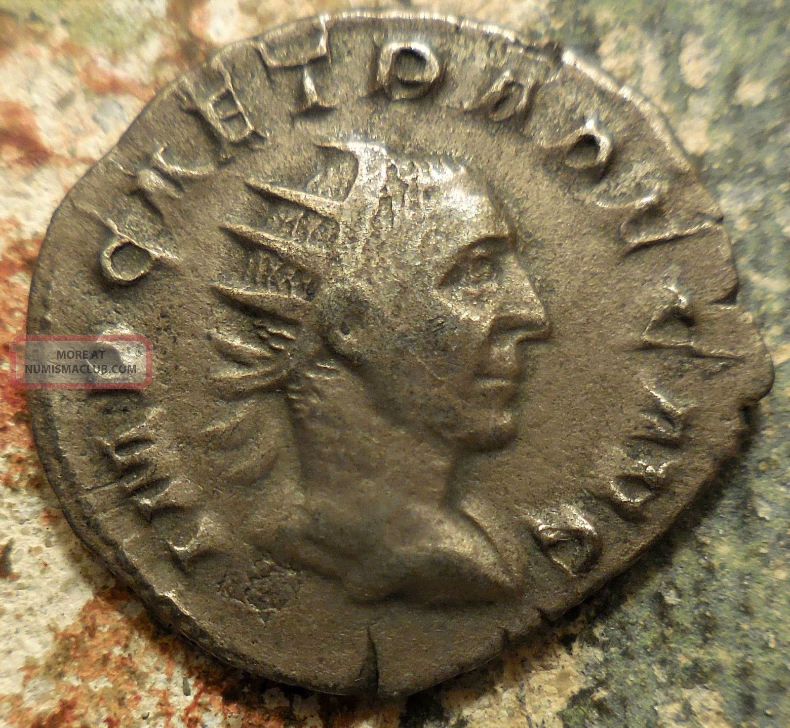 Trajan Decius Silver Antoninianus.  249 - 251 Ad.  Dacia - Felix,  Ex - Nn 46 Coins: Ancient photo