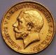 Great Britain Gold Coin.  1/2 Sovereign 1911 George V.  Km 819 UK (Great Britain) photo 1