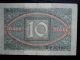 Germany 10 Mark 1920,  Circulated Banknote Europe photo 1