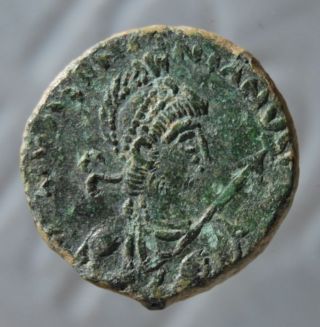 Skif Ae2 Of Valentinian Iii (425 - 455 Ad) Cherson Rare photo