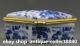 69mm China Blue And White Porcelain Flos Rosae Rugosae Leaf Fashion Jewelry Box Coins: Ancient photo 2