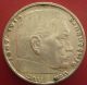 Iii Reich Germany 2 Mark 1937 A Berlin Wwii Silver Coin Eagle Wreath (pag08) Germany photo 1