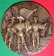 Italian / Andrea Doria /admiral From Genoa /condottiere Bronze Medal By Berardo Exonumia photo 1