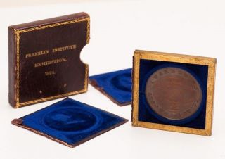 1874 Franklin Institute Award Medal Designed By Christian Gobrecht photo