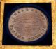 1874 Franklin Institute Award Medal Designed By Christian Gobrecht Exonumia photo 1