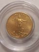 2016 1/10 Oz Gold American Gold Eagle Bullion Coin Bu,  Air - Tite Capsule Gold photo 2