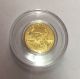2016 1/10 Oz Gold American Gold Eagle Bullion Coin Bu,  Air - Tite Capsule Gold photo 3