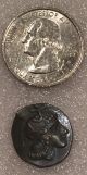 Ancient Greek Roman Coin Drachm Calabria Owl 200 Bc Athens Or Attica Coins: Ancient photo 8