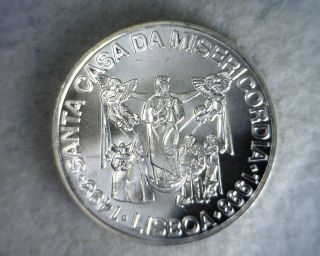 Portugal 1000 Escudos 1998 Bu Large Silver Portuguese Coin (stock 0087) photo