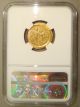 Ad 527 - 565 Justinian I Ancient Byzantine Gold Solidus Ngc Choice Ms 4/5 5/5 Coins: Ancient photo 3
