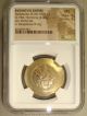 Ad 1078 - 1081 Nicephorus Iii Ancient Byzantine Electrum Histamenon Nomisma Ngc Ms Coins: Ancient photo 2