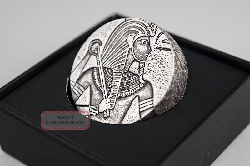 2016 5 Oz. 999 Silver King Tut Egyptian Relic Series Rep Of Chad $124. 88