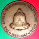 American Inventor A.  Graham Bell / Telephone Vintage / 1967 Bronze Medal / 3.  1´´ Exonumia photo 1