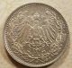 1916 - D German Empire (1871 - 1922) Silver Half (1/2) Mark Coin.  Collector ' S Choice Germany photo 2