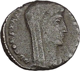 Constantine I The Great Cult Ancient Roman Coin Christian Deification I42464 photo