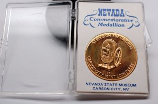 Nevada State Museum Commemorative Medallion,  