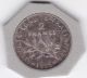 1919 Two Franc Silver (83.  5) Coin From France France photo 1