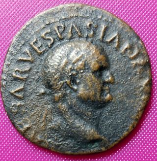 Vespasian,  69 - 79 Ad,  Ae As photo