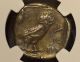440 - 404 Bc Attica,  Athens Athena Owl Ancient Greek Silver Tetradrachm Ngc Cho Vf Coins: Ancient photo 1